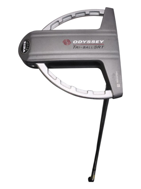 Vist Large View of Product Image Which is Used Odyssey WHITE STEEL TRI-BALL SRT Mens Putter RH