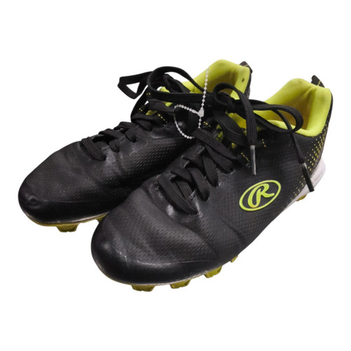 Vist Large View of Product Image Which is Used Rawlings KIDS DIVISION LOW BB/SB Cleats Black Junior 01