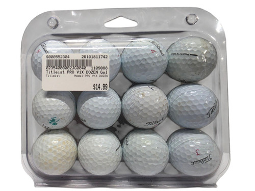 Vist Large View of Product Image Which is Used Titleist Pro V1x Golf Balls 12-Pack