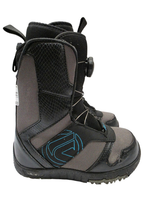 Vist Large View of Product Image Which is Used Flow Rival Junior BOA Snowboard Boots Youth Size 13