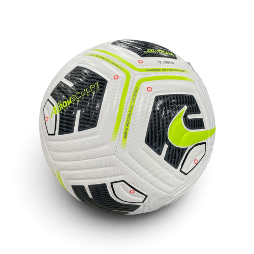 Vist Large View of Product Image Which is Used Nike Aerowsculpt All Size Soccer Ball White Size 4, ball view