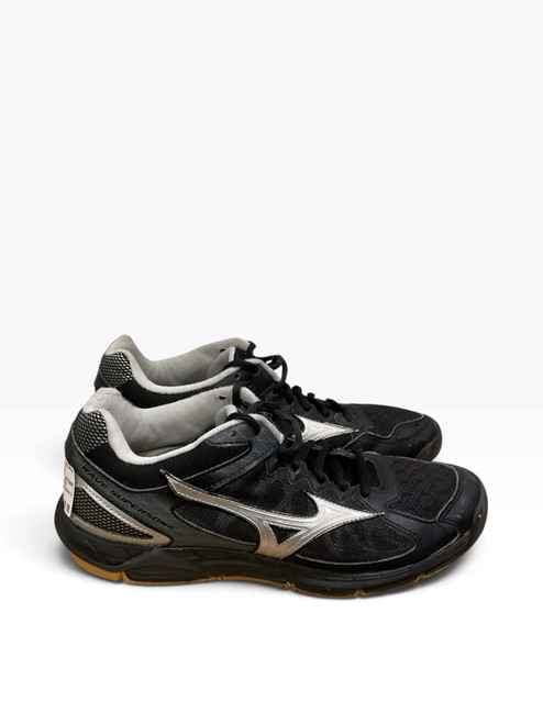 Vist Large View of Product Image Which is Used Mizuno WAVE SUPERSONIC VB Shoes Adult Black Senior 9.5