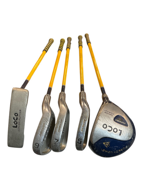 Vist Large View of Product Image Which is Used Dunlop LOCO KIDS Jr Club Set RH 6 Piece