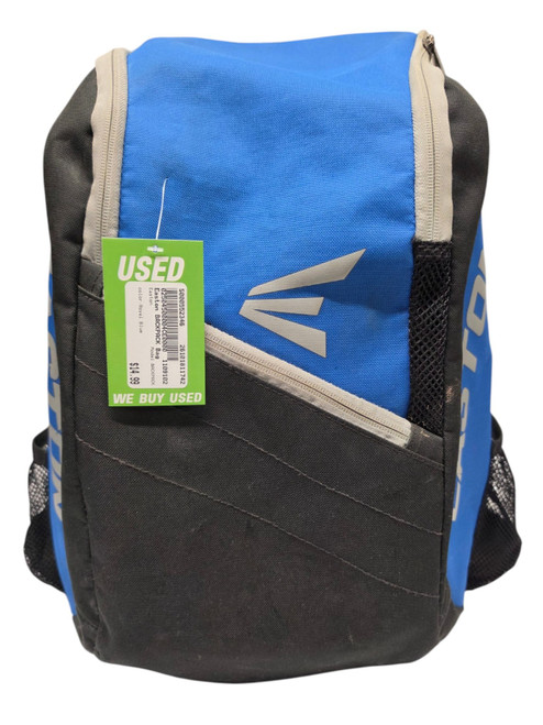 Vist Large View of Product Image Which is Used Easton Baseball/Softball Backpack Blue/Black