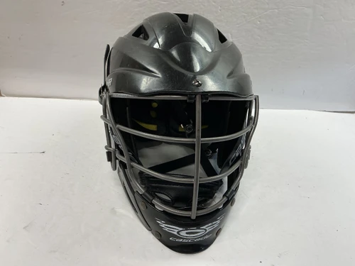 Vist Large View of Product Image Which is Used Cascade CS-R Lacrosse Helmet Black One Size