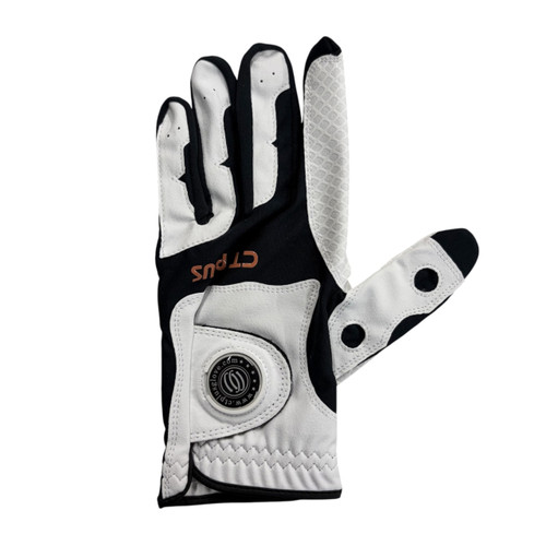 Vist Large View of Product Image Which is Used Mens Golf Glove MLH White Fits all