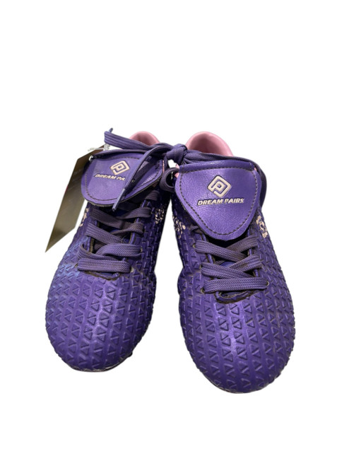 Vist Large View of Product Image Which is Used Umbro Soccer Cleats Purple Youth 12.0