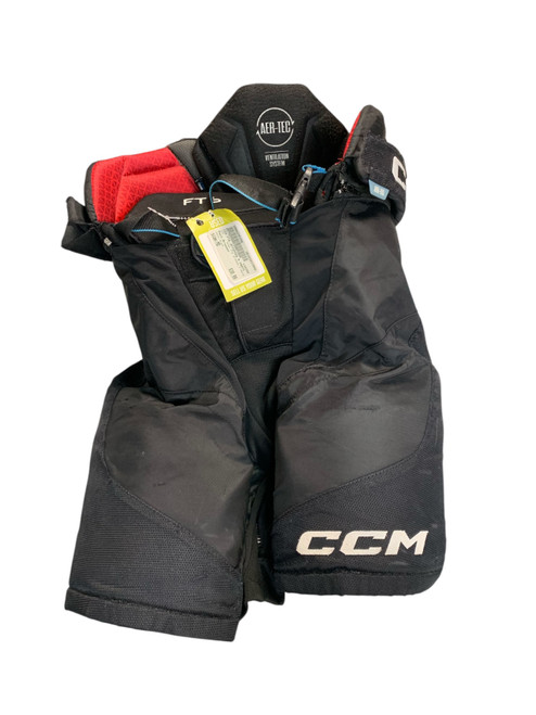 Vist Large View of Product Image Which is Used CCM FT6 JETSPEED M PANTS Senior Pant Black MD