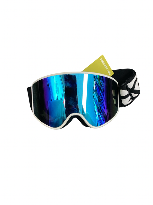 Vist Large View of Product Image Which is Used Snow Goggles Adult White
