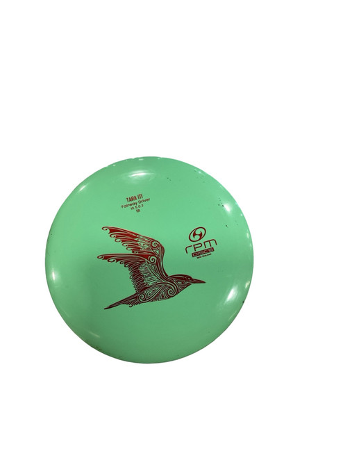 Vist Large View of Product Image Which is Used RPM TARA ITI Disc Golf Driver Green 173g