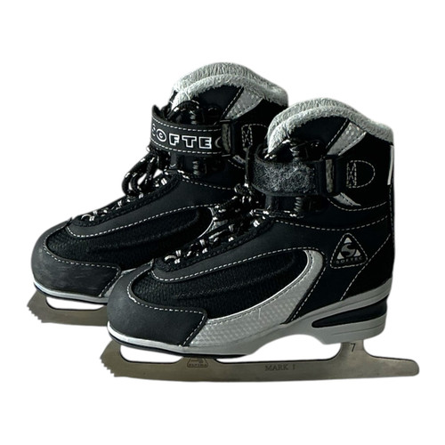 Vist Large View of Product Image Which is Used YTH 11 SOFTEC FIGURE SKATES Boys Softboot Skate Black Youth 11.0
