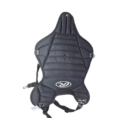 Vist Large View of Product Image Which is Used Rawlings YT CATCHERS CHEST PROTECTION Catchers Chest Protector Black Youth