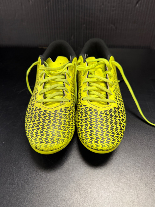 Vist Large View of Product Image Which is Used Under Armour Soccer Cleats Black And Yellow Junior 03