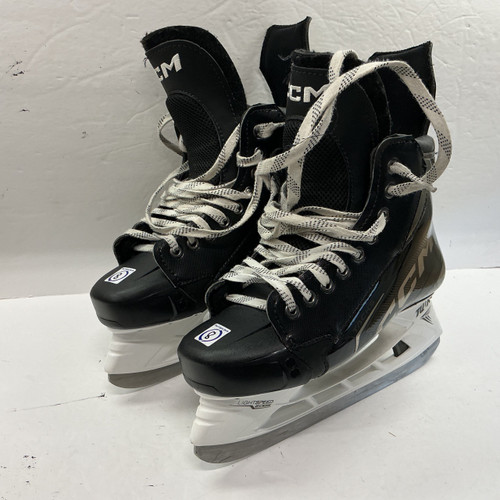 Vist Large View of Product Image Which is Used CCM TACKS XF PRO Senior Hockey Skate Black Senior 8