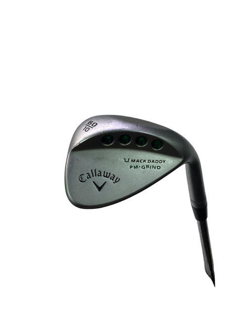 Vist Large View of Product Image Which is Used Callaway MACK DADDY FULL FACE Golf Wedge Mens RH 60 Degree