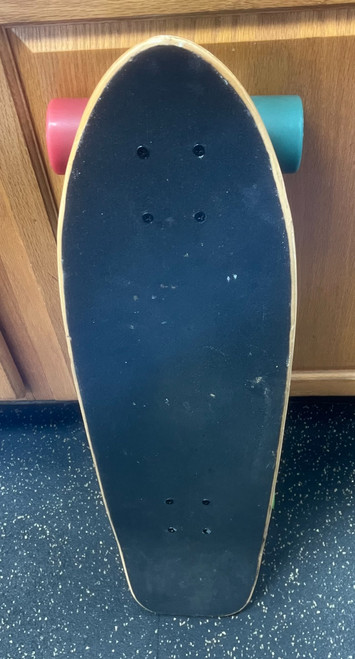 Vist Large View of Product Image Which is Used PUNKED Complete Skateboard Black Regular
