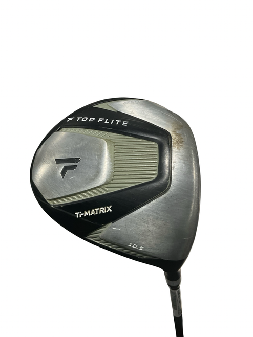 Vist Large View of Product Image Which is Used Top Flite TI MATRIX GREEN DRIVER Mens Driver RH 10.5 Degree