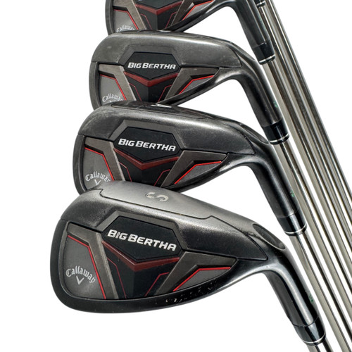 Vist Large View of Product Image Which is Used Callaway 2019 BIG BERTHA Men's RH Iron Set 7I-SW Senior Flex Graphite Shaft