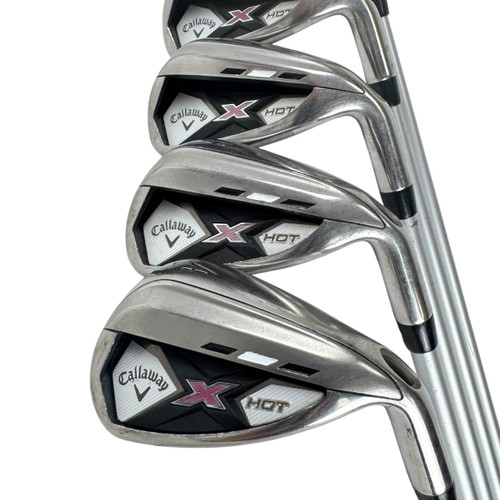 Vist Large View of Product Image Which is Used Callaway X HOT Womens Iron Set RH 7I-PW