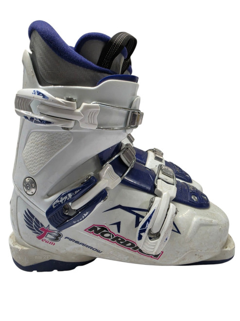 Vist Large View of Product Image Which is Used Nordica T3 Kids Ski Boots Size 22.5 MP - View 1