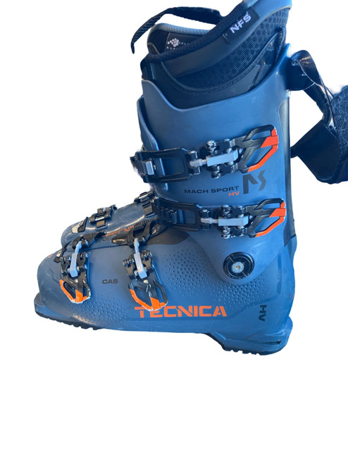 Vist Large View of Product Image Which is Used Tecnica MACH SPORT HV Mens DH Ski Boot Teal 285 MP - M10.5 - W11.5