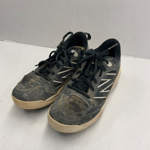 Vist Large View of Product Image Which is Used New Balance FRESH FOAM BB/SB Cleats Black Junior 03