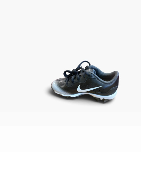 Vist Large View of Product Image Which is Used Nike ALPHA HUARACHE KEYSTONE BB/SB Cleats Black Youth 06.0