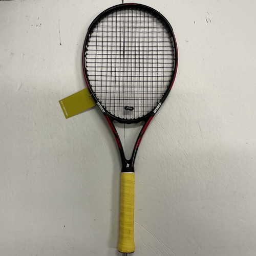 Vist Large View of Product Image Which is Used Prince WARRIOR PRO 100 Adult Tennis Racquet Red 4 5/8"