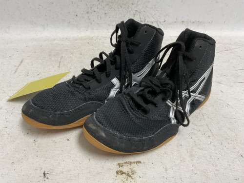 Vist Large View of Product Image Which is Used Asics C545N Wrestling Shoes Black Senior 6
