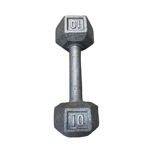Vist Large View of Product Image Which is Used Hex Dumbbell (Each) 10 lb