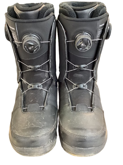 Vist Large View of Product Image Which is Used K2 MAYSIS DOUBLE BOA Mens Snowboard Boots Black Senior 10