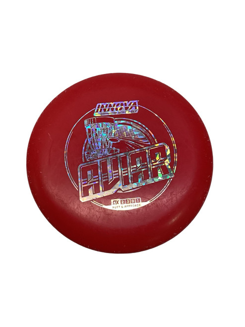 Vist Large View of Product Image Which is Used Innova AVAIR Disc Golf Putter Red