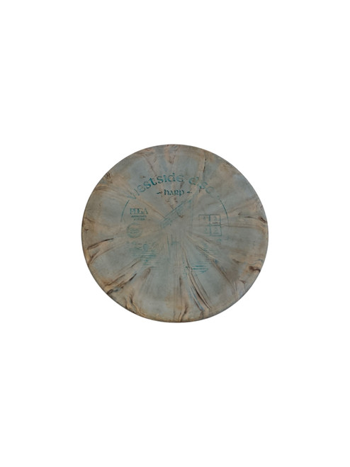 Vist Large View of Product Image Which is Used Westside HARP Disc Golf Putter Carolina Blue