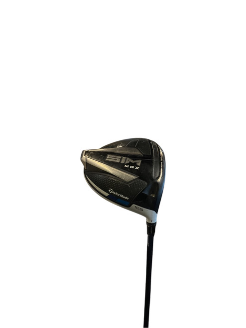 Vist Large View of Product Image Which is Used Taylormade SIM MAX Mens Driver RH 10.5 Degree