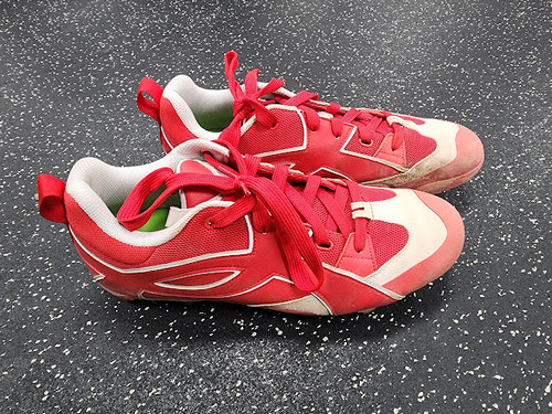 Vist Large View of Product Image Which is Used Under Armour LEADOFF CLEATS BB/SB Cleats Red Senior 14