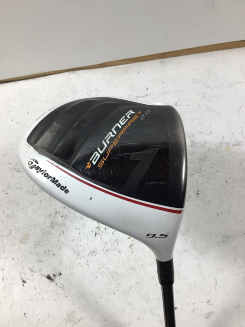 Vist Large View of Product Image Which is Used Taylormade BURNER SUPERFAST 2.0 Mens Driver RH 9.5 Degree