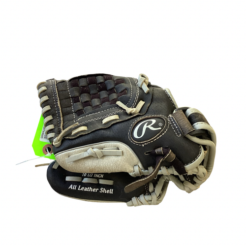 Vist Large View of Product Image Which is Used Rawlings MARK OF A PRO LITE 10.5 LHT BB/SB Glove LH Throw Black 10 1/2"