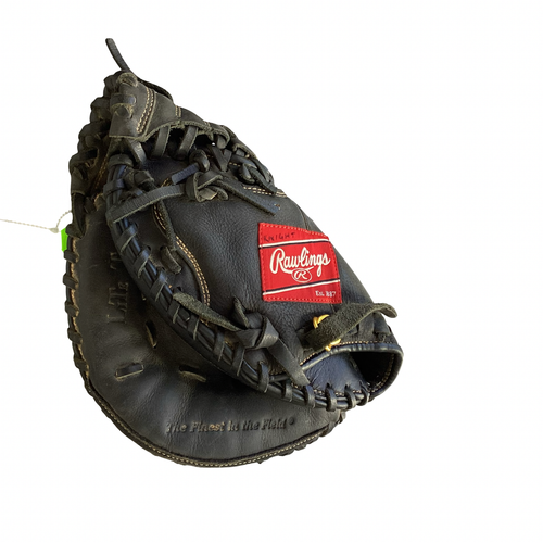 Vist Large View of Product Image Which is Used Rawlings LITE TOE RENEGADE LHT SZ 31.5 BB/SB Catchers LH Throw Black 31 1/2"
