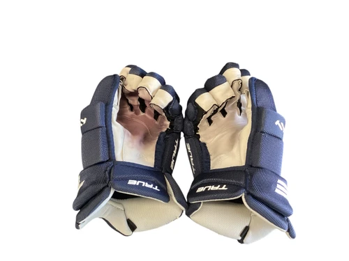 Vist Large View of Product Image Which is Used True XC7 Senior Gloves Navy Blue 13"