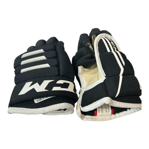Vist Large View of Product Image Which is Used CCM TACKS 4R2 GLOVE 9IN Youth Gloves Black 9"