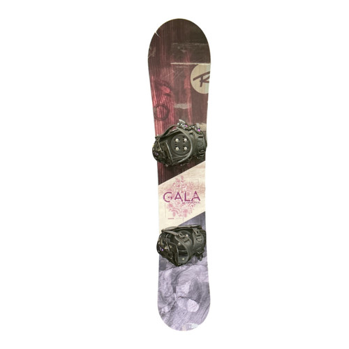 Vist Large View of Product Image Which is Used Rossignol GALA Womens Board/Bindings Purple 150 cm