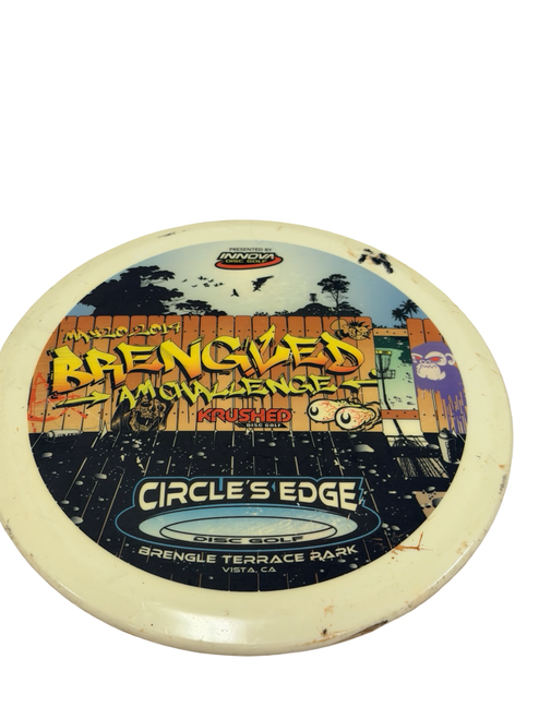 Vist Large View of Product Image Which is Used Innova CIRCLE'S EDGE BRENGLE TERRACE PARK Disc Golf Mid Range 180g