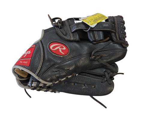 Vist Large View of Product Image Which is Used Rawlings SELECT PRO LITE BB/SB Glove RH Throw Black 12"