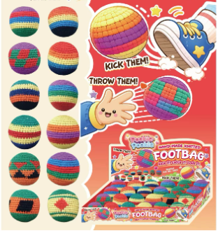 Vist Large View of Product Image Which is New 3pk Footbags