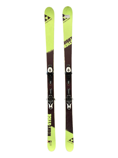 Vist Large View of Product Image Which is Used Fischer NIGHT STICK Mens DH Ski/Binding None 181 cm