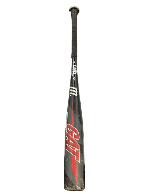 Vist Large View of Product Image Which is Used Marucci CAT BB/SB USA 2 5/8 Bat Red And Black 30"