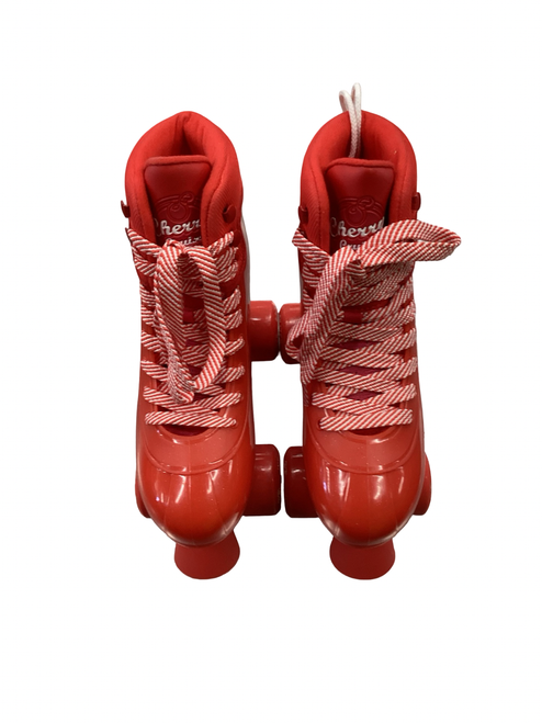 Vist Large View of Product Image Which is Used Infinity CHERRY CRUISE ADJUSTABLE Senior Roller Quad Skates Red Adjustable