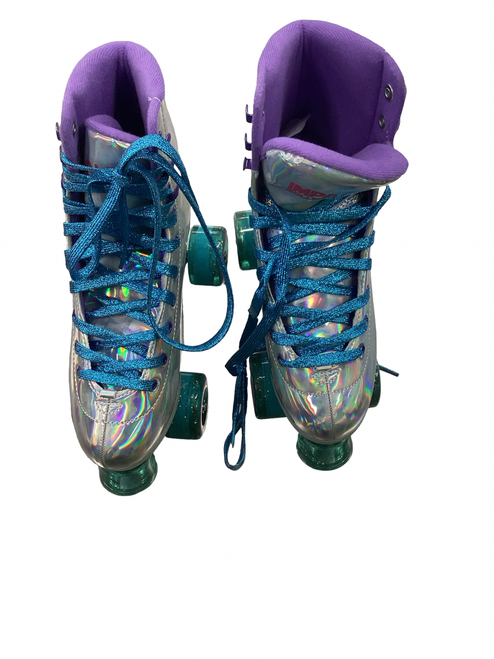 Vist Large View of Product Image Which is Used Impala EN 13899 Senior Roller Quad Skates Grey Senior 7