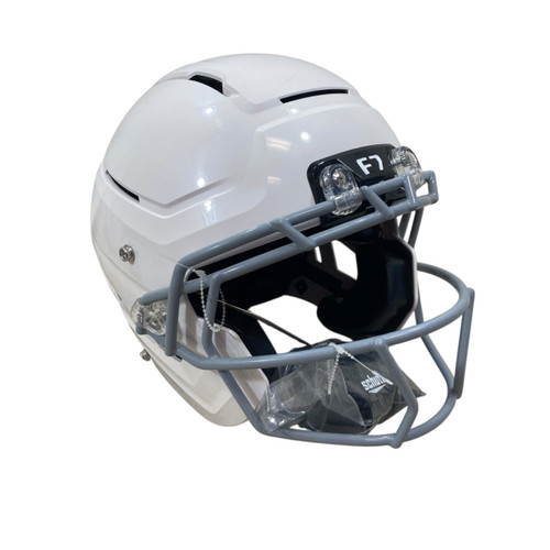Vist Large View of Product Image Which is Used Schutt F7 AIR FB Helmet White LG