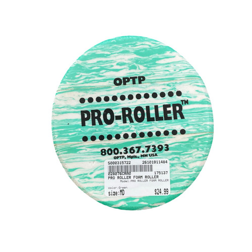 Vist Large View of Product Image Which is Used PRO ROLLER FOAM ROLLER Exercise Foam Roller Green MD